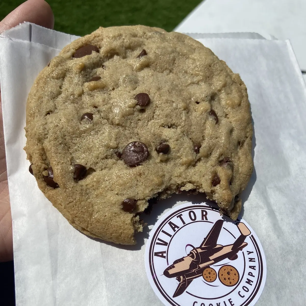 Chocolate Chip Cookie Butter Sandwich