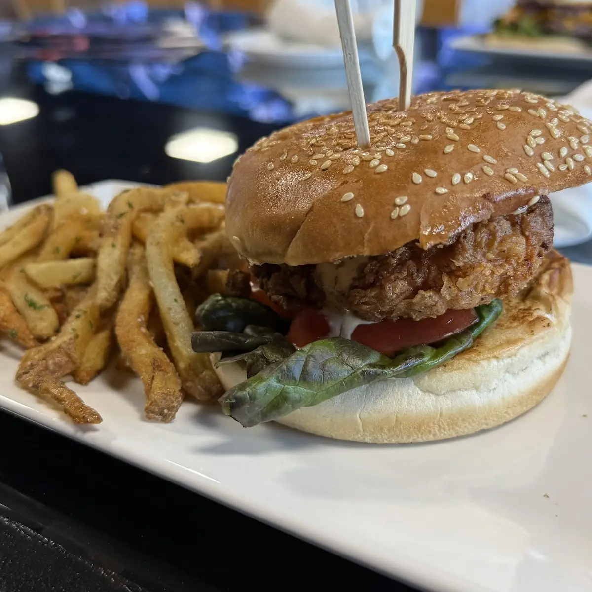 Spicy Chicken Zinger Burger