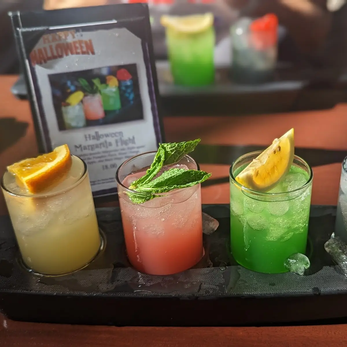Halloween Margarita Flight
