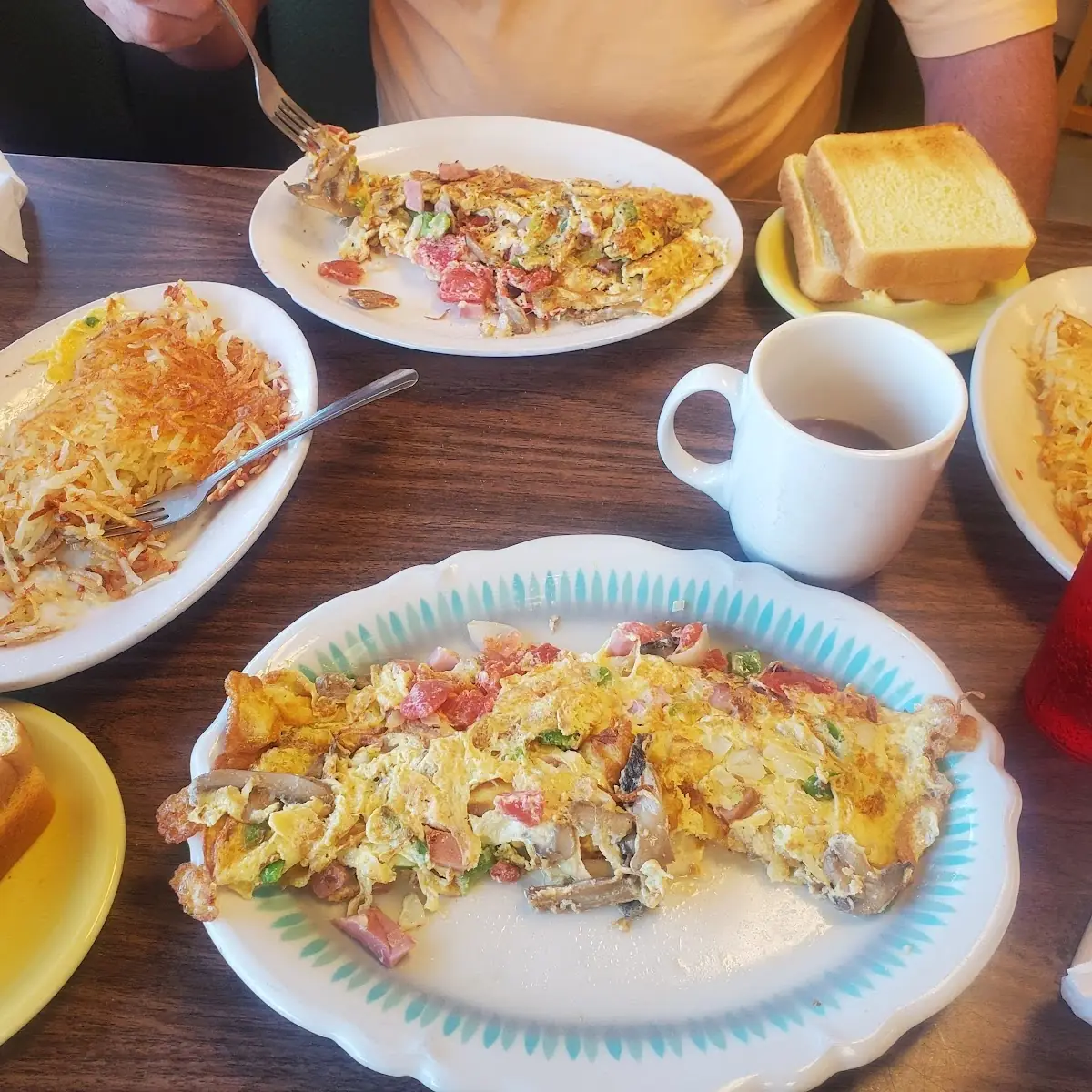 Ham and Cheese Omelette