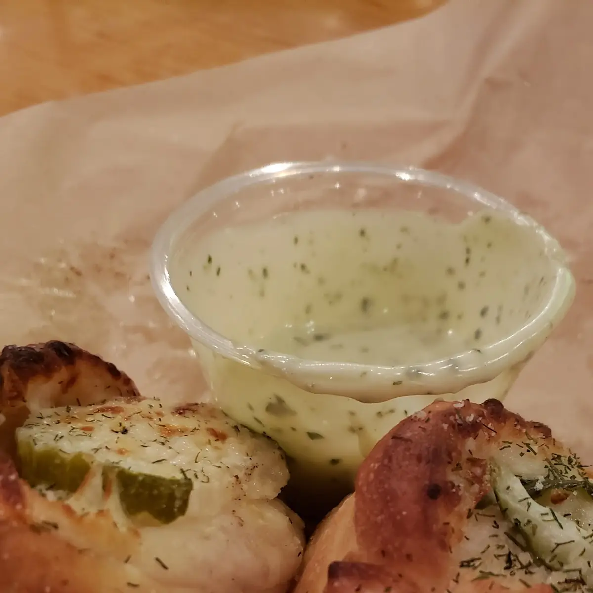 Breadtzels w Herbed Cream Cheese