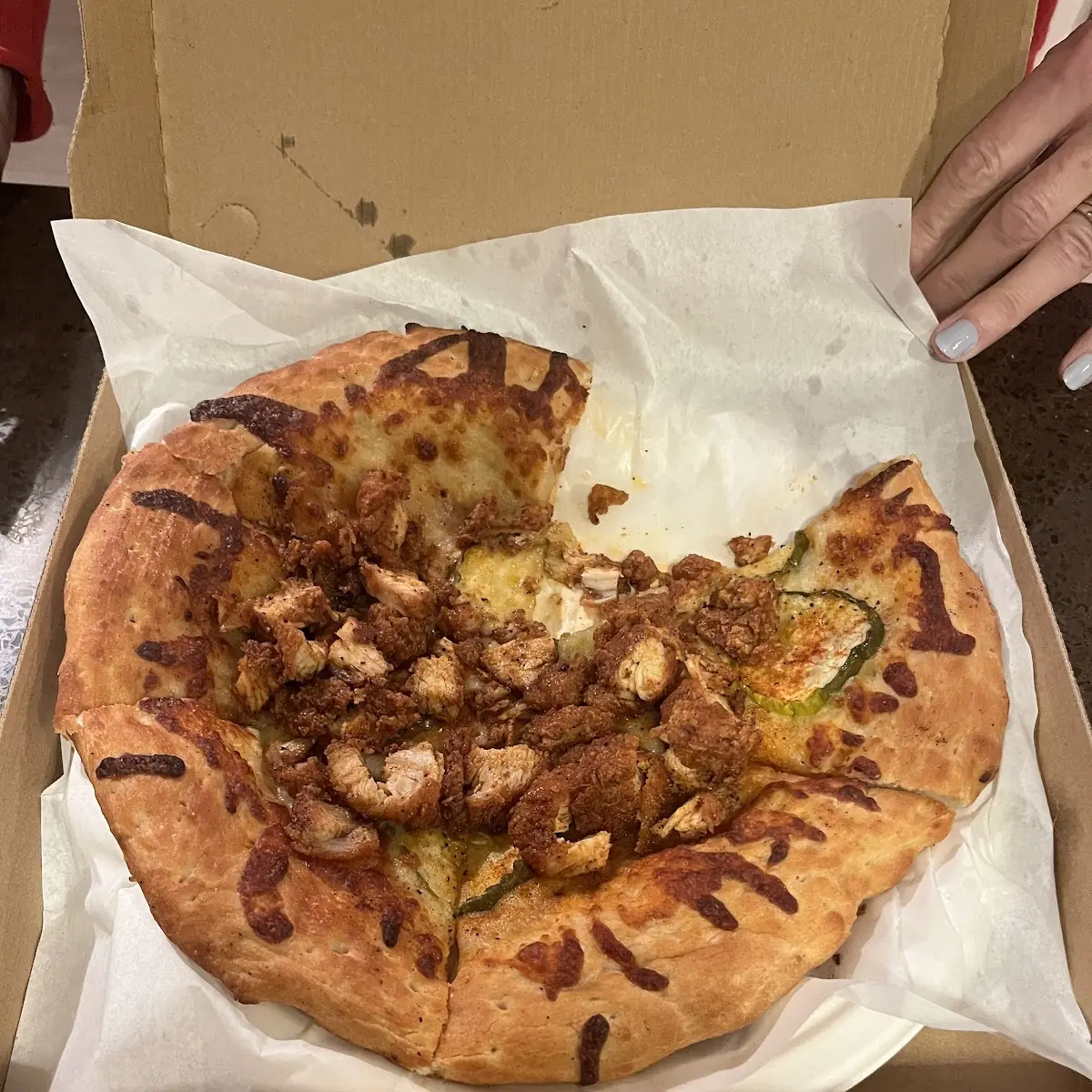 Nashville Chicken Pizza