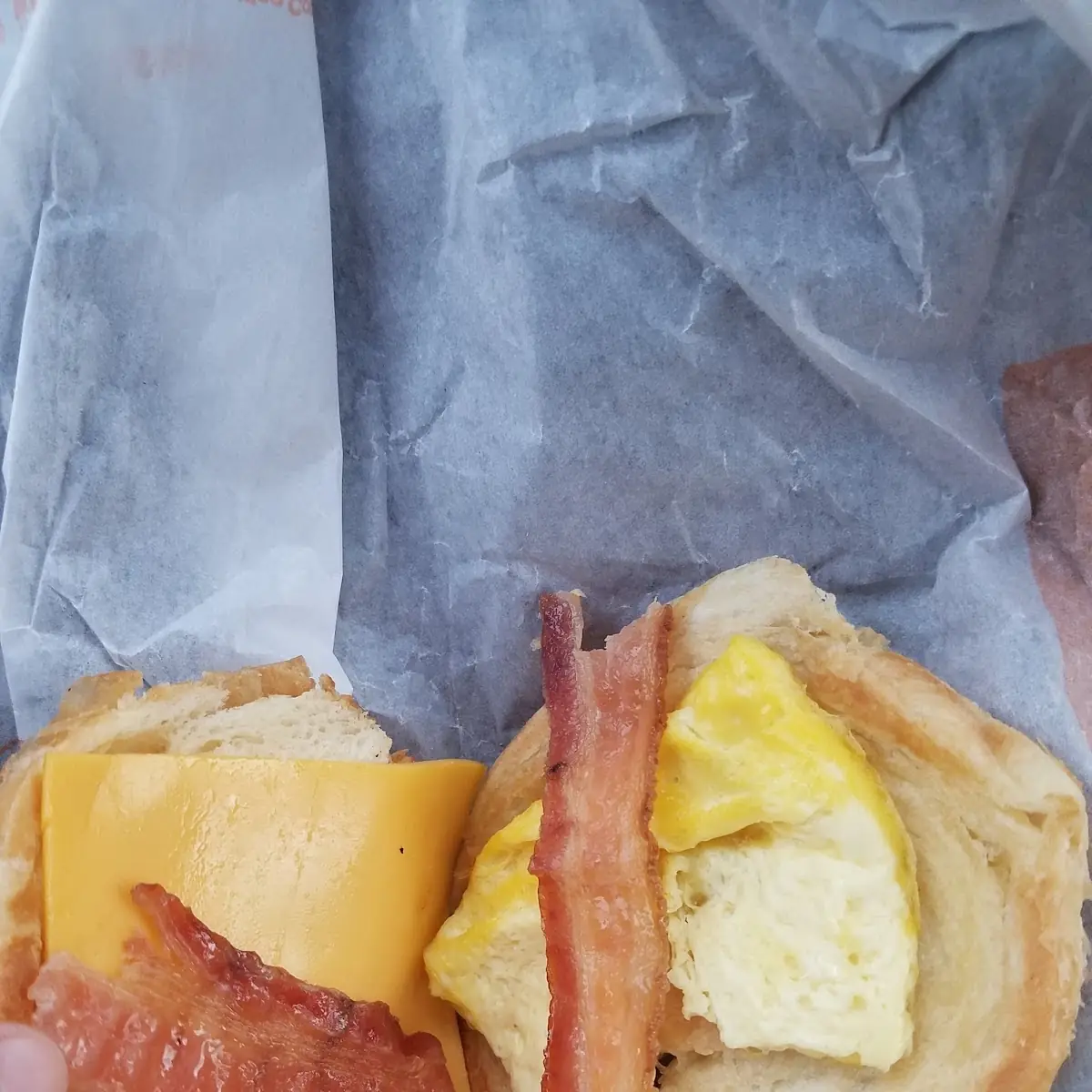 Bacon Egg and Cheese Croissant