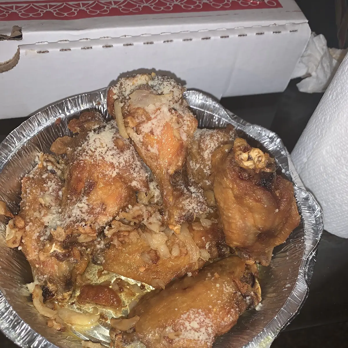 Garlic Parmesan Wings