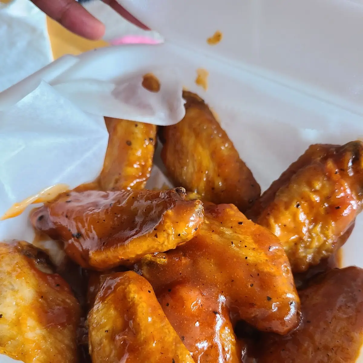 Honey Bacon BBQ Wings