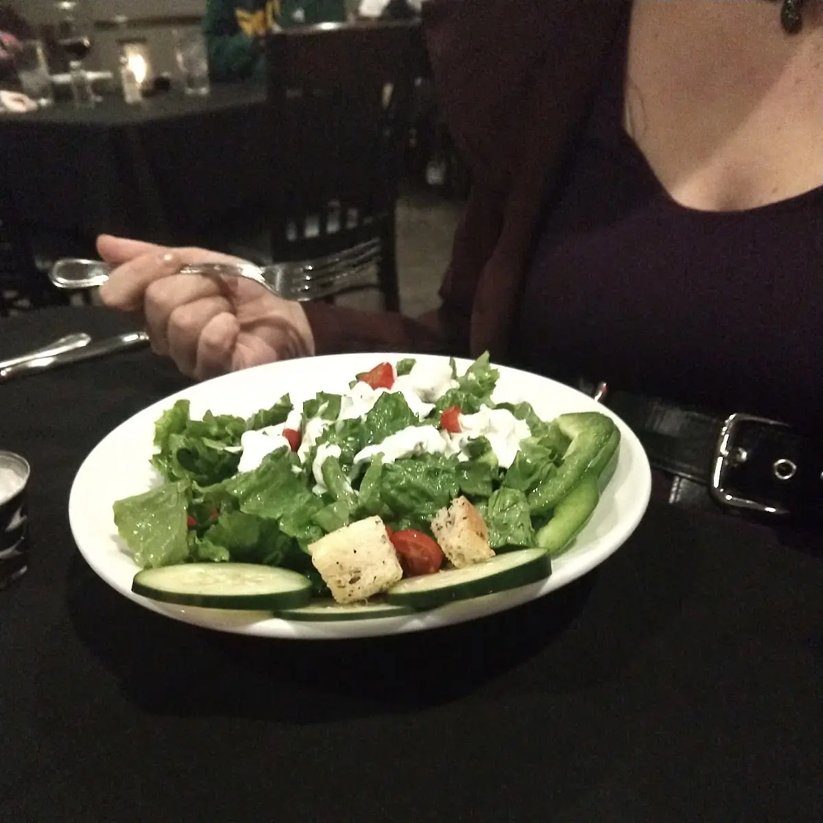 The House Salad with Thousand Island