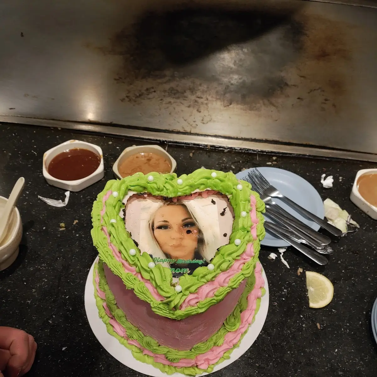 Birthday Cake Brought from Home