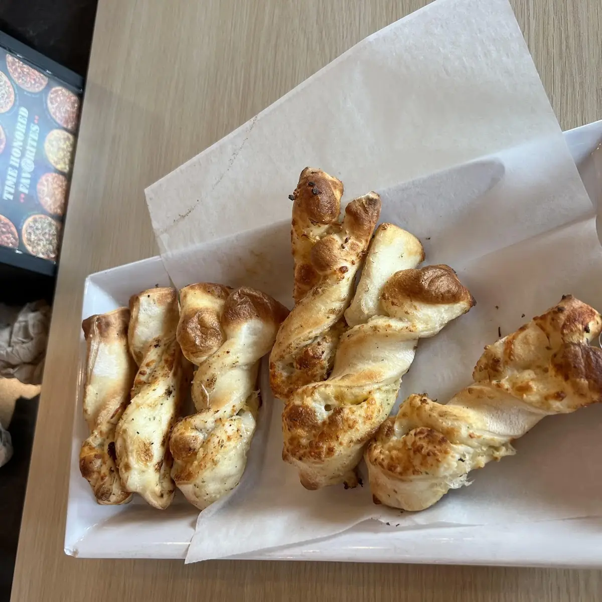 Garlic Parmesan Twists