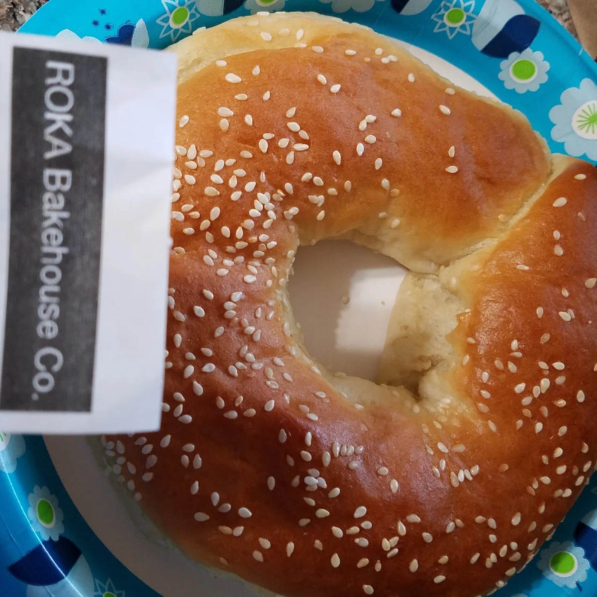 Sesame Bagel