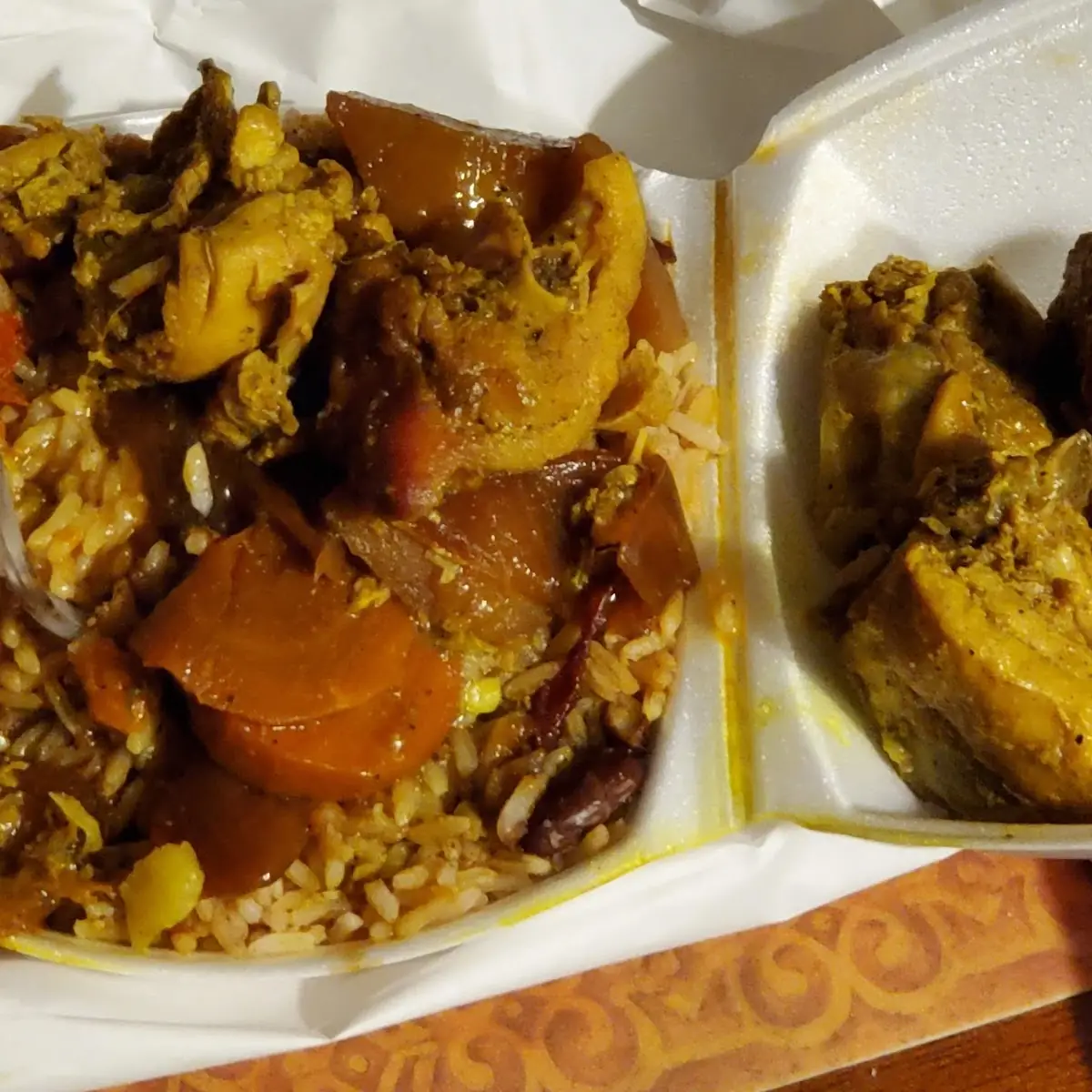 Curry Chicken Rice