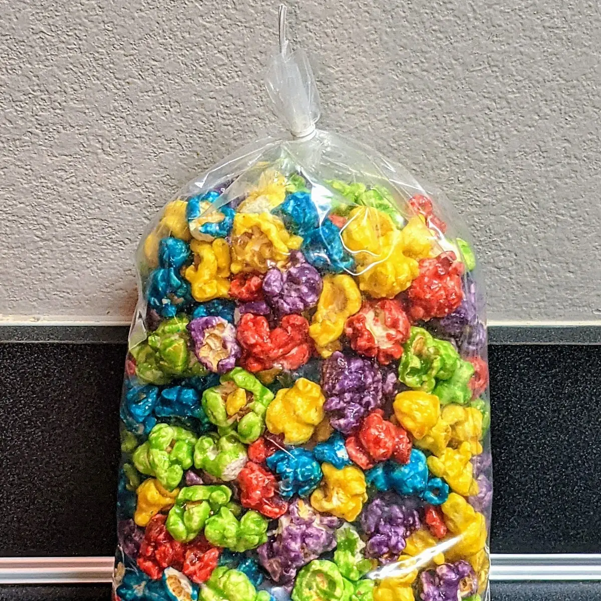 5-Flavor Popcorn Crunch Banana Cherry Grape Blue Raspberry and Green Apple