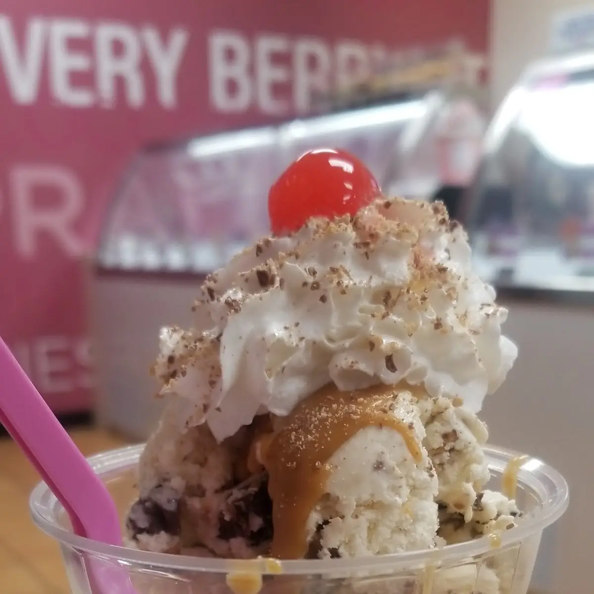 Reese's Peanut Butter Cup Layered Sundae