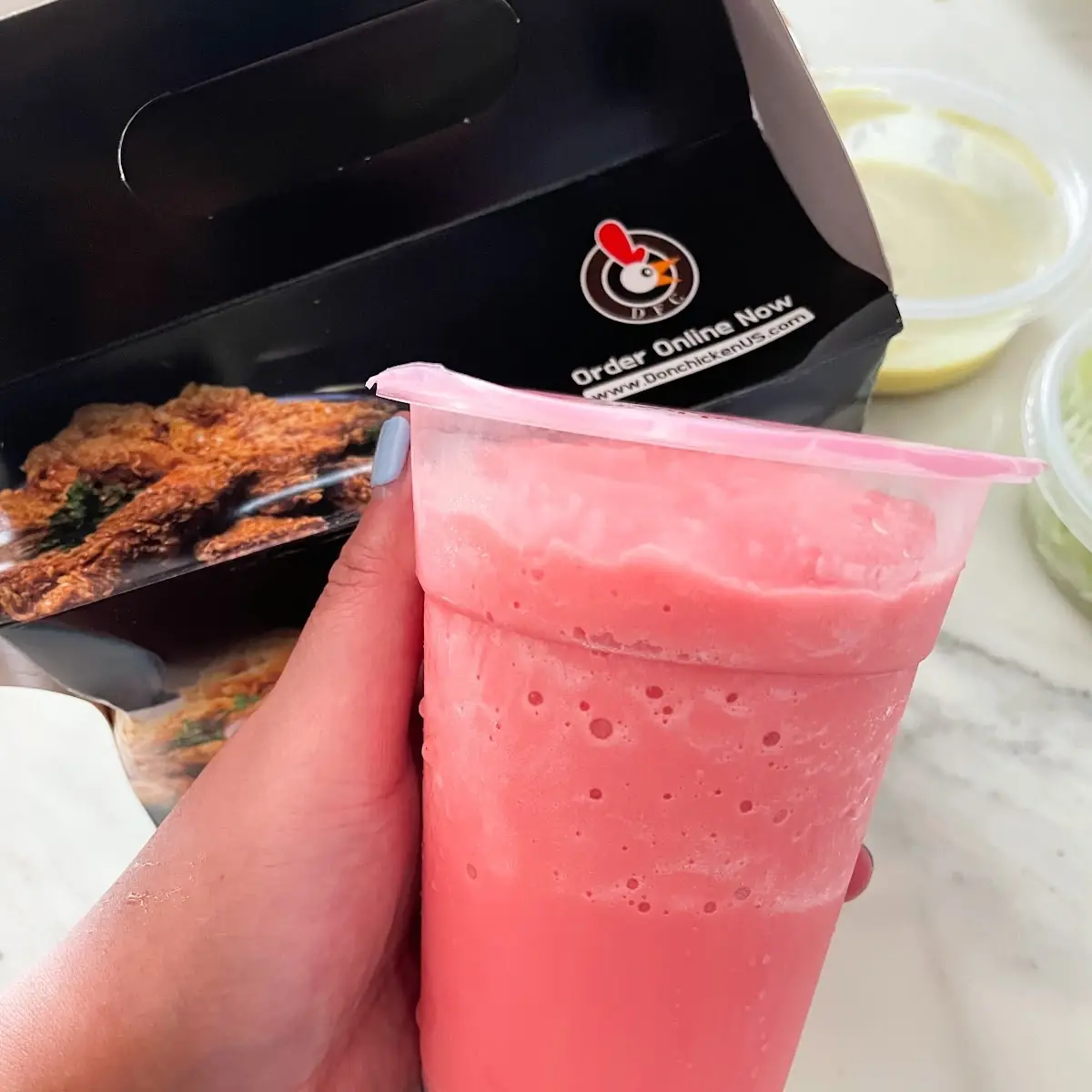 Strawberry Bubble Tea