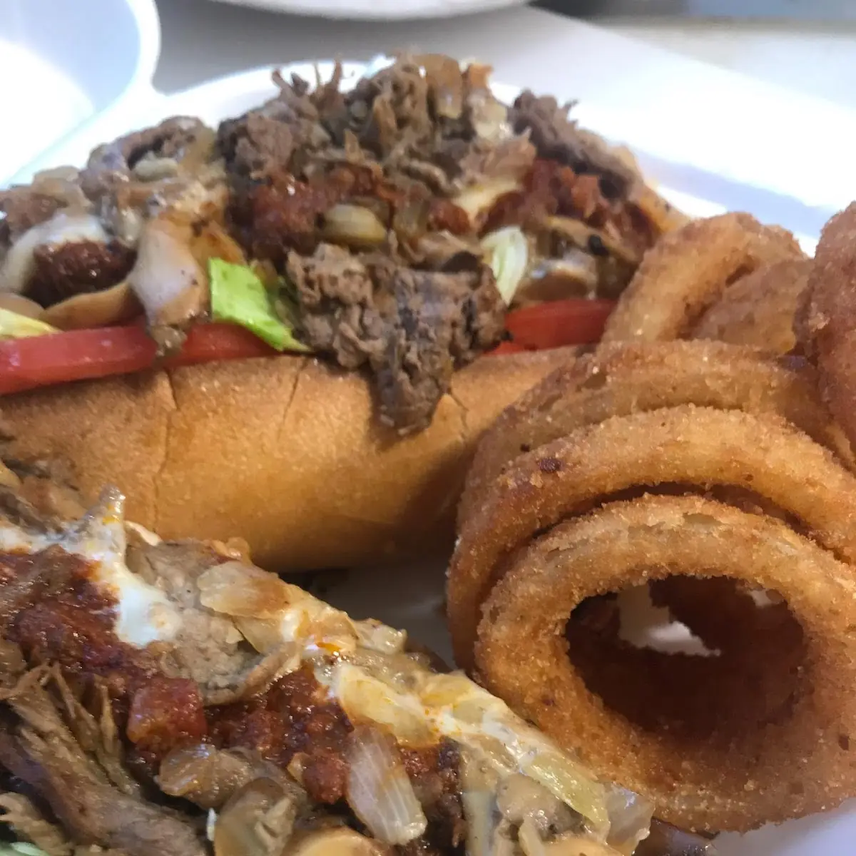 13 with Combo Onion Rings