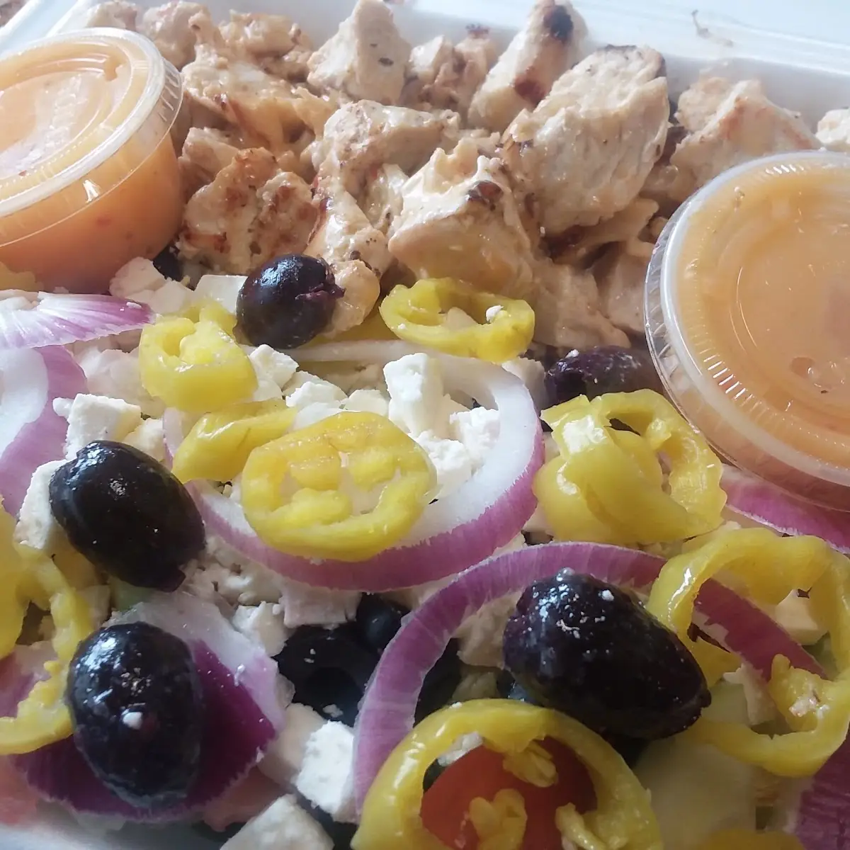 Grilled Greek Salad