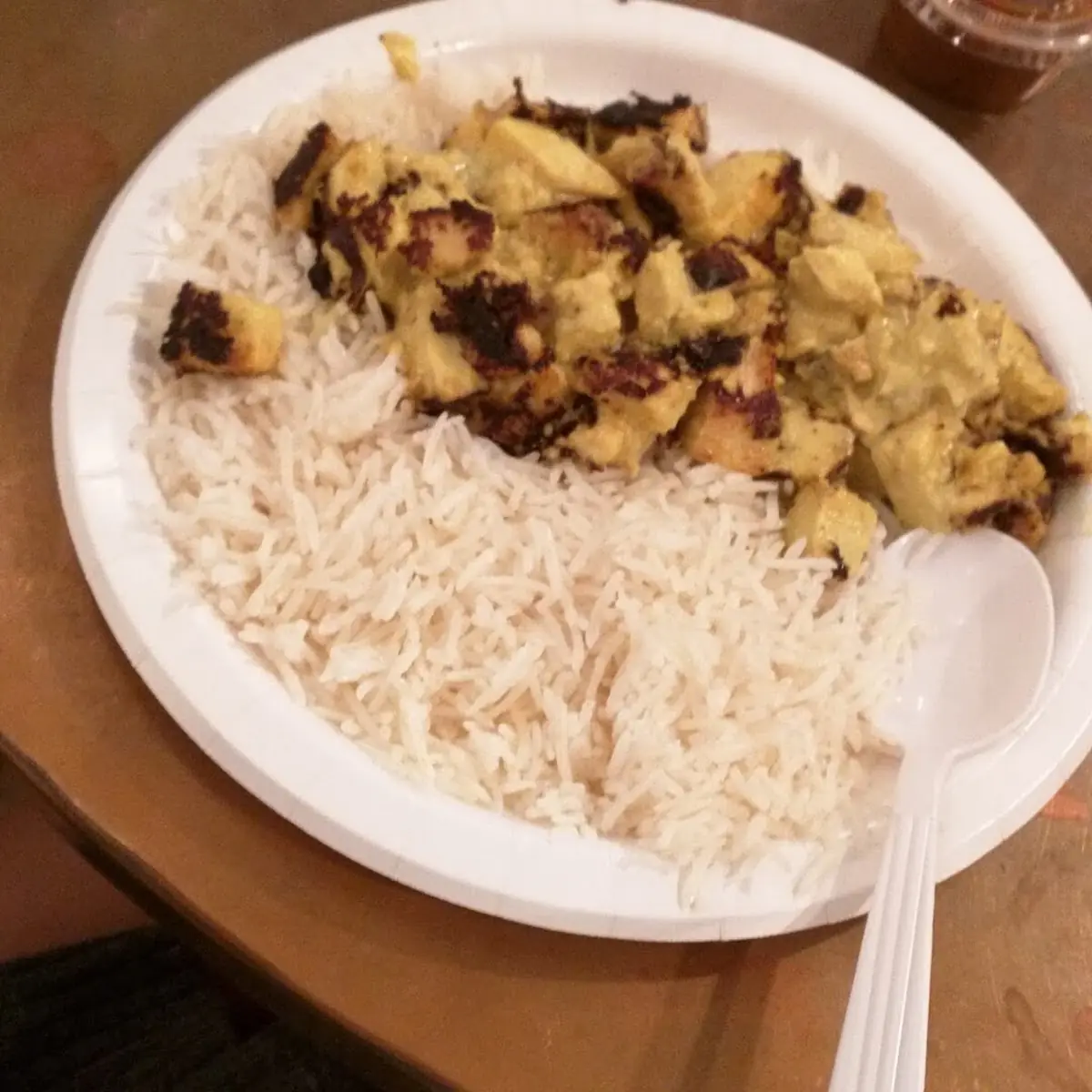 Curry Chicken over Rice