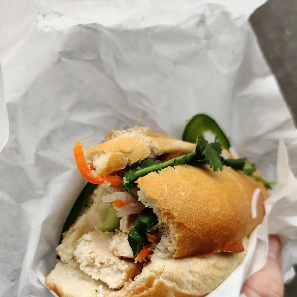 Traditional Vietnamese Sandwich