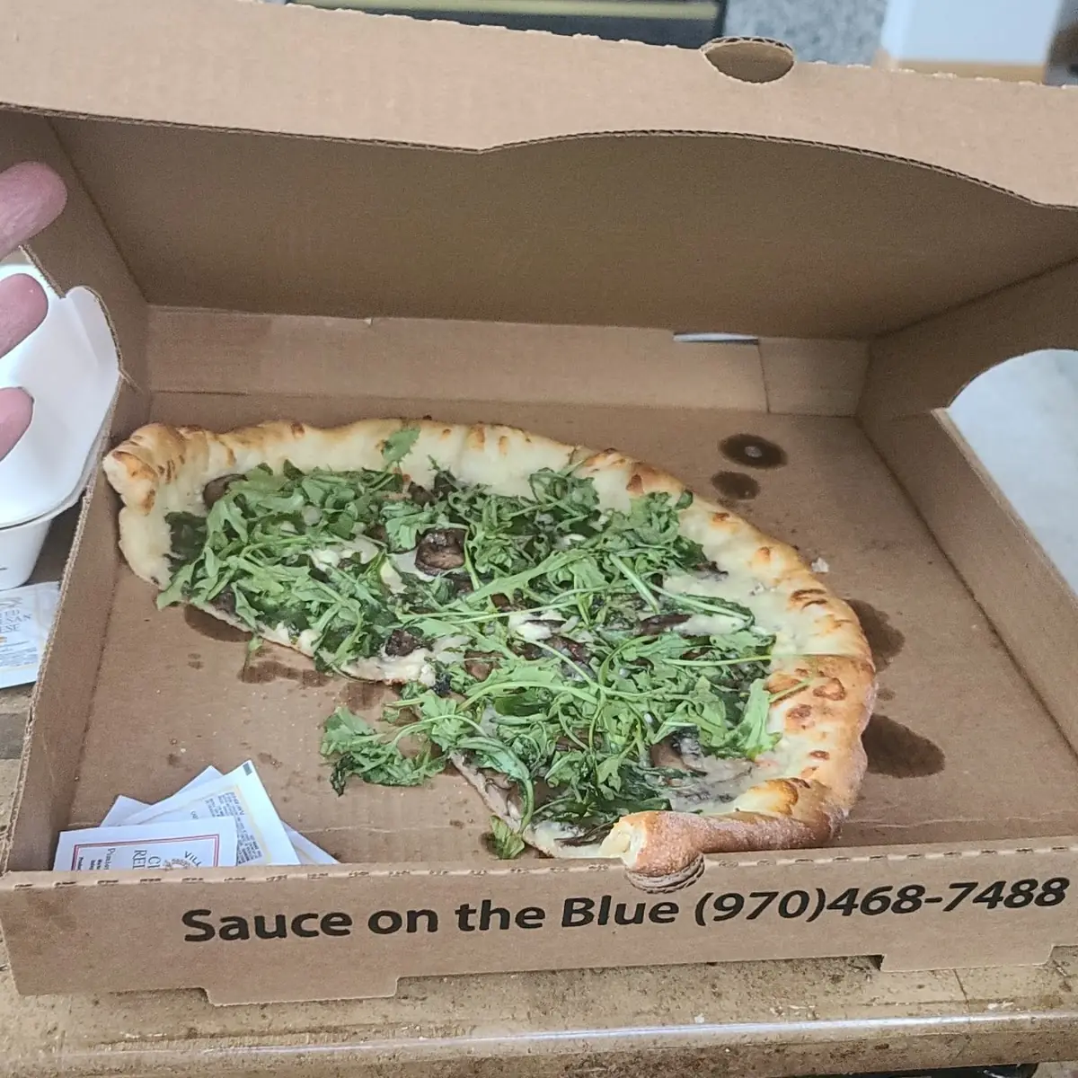 Wild Mushroom Pizza