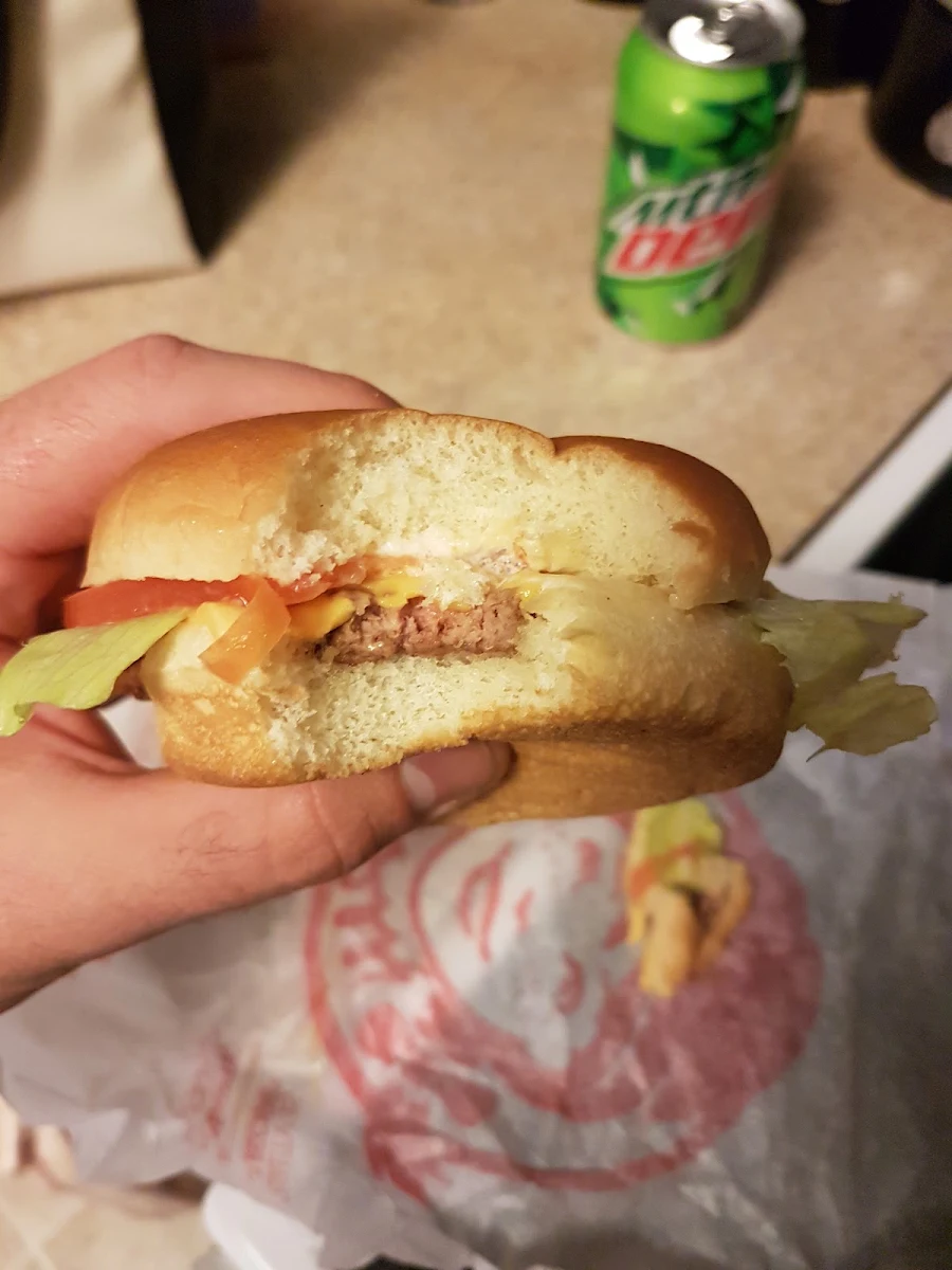 Junior Bacon Cheeseburger Combo