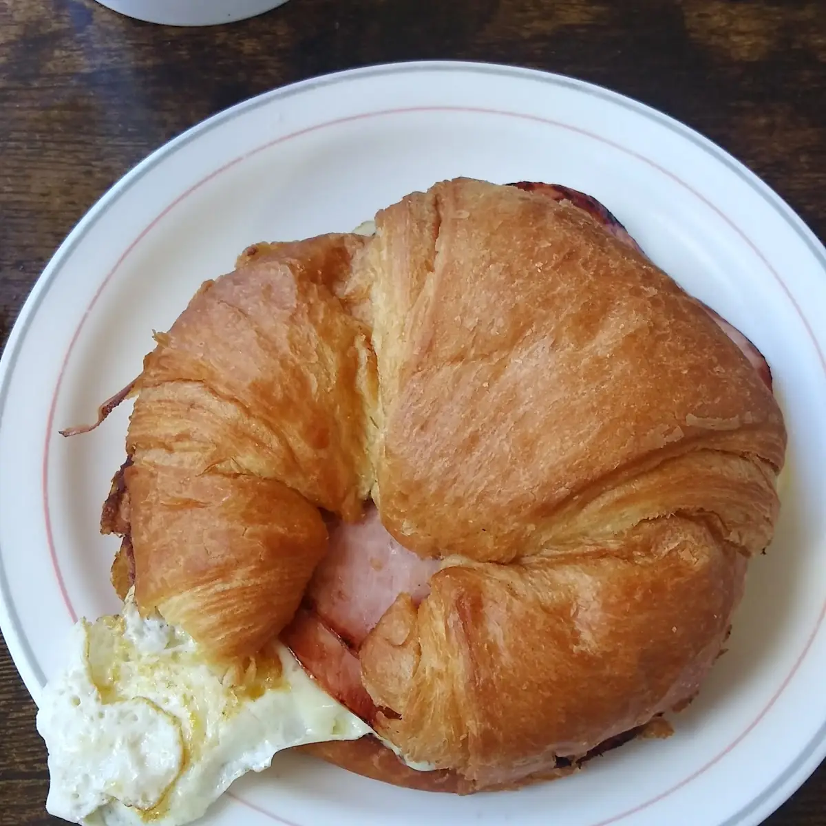 Ham and Cheese Croissant
