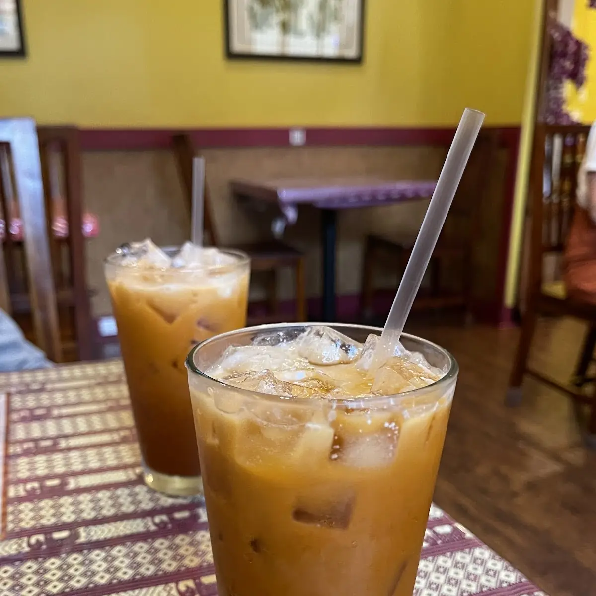 Thai Iced Tea with Coconut Milk