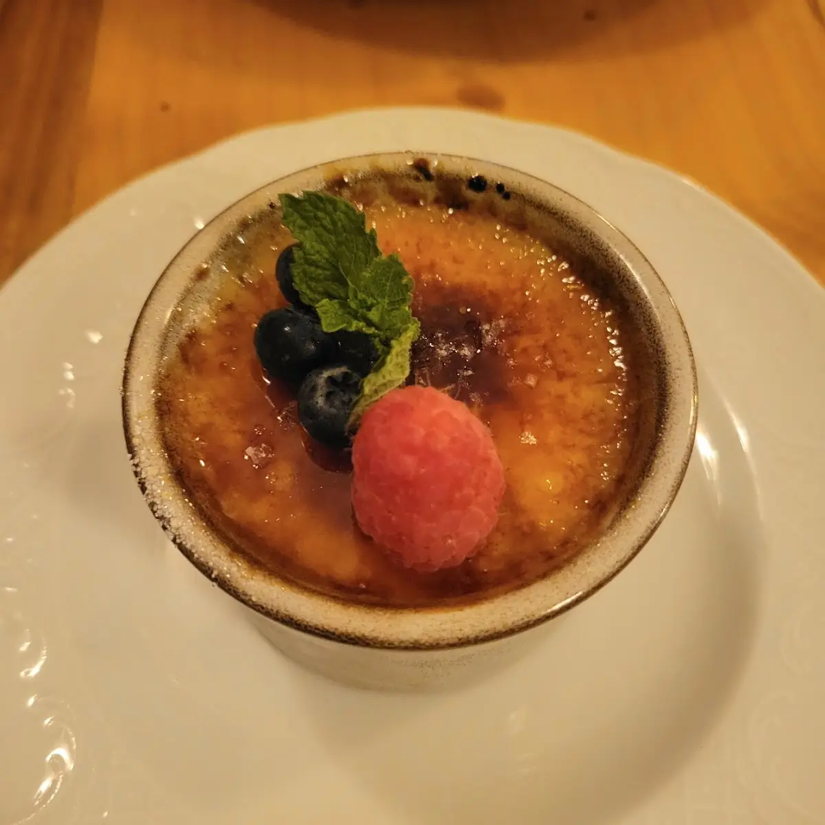 Ying & Yang Creme Brulee