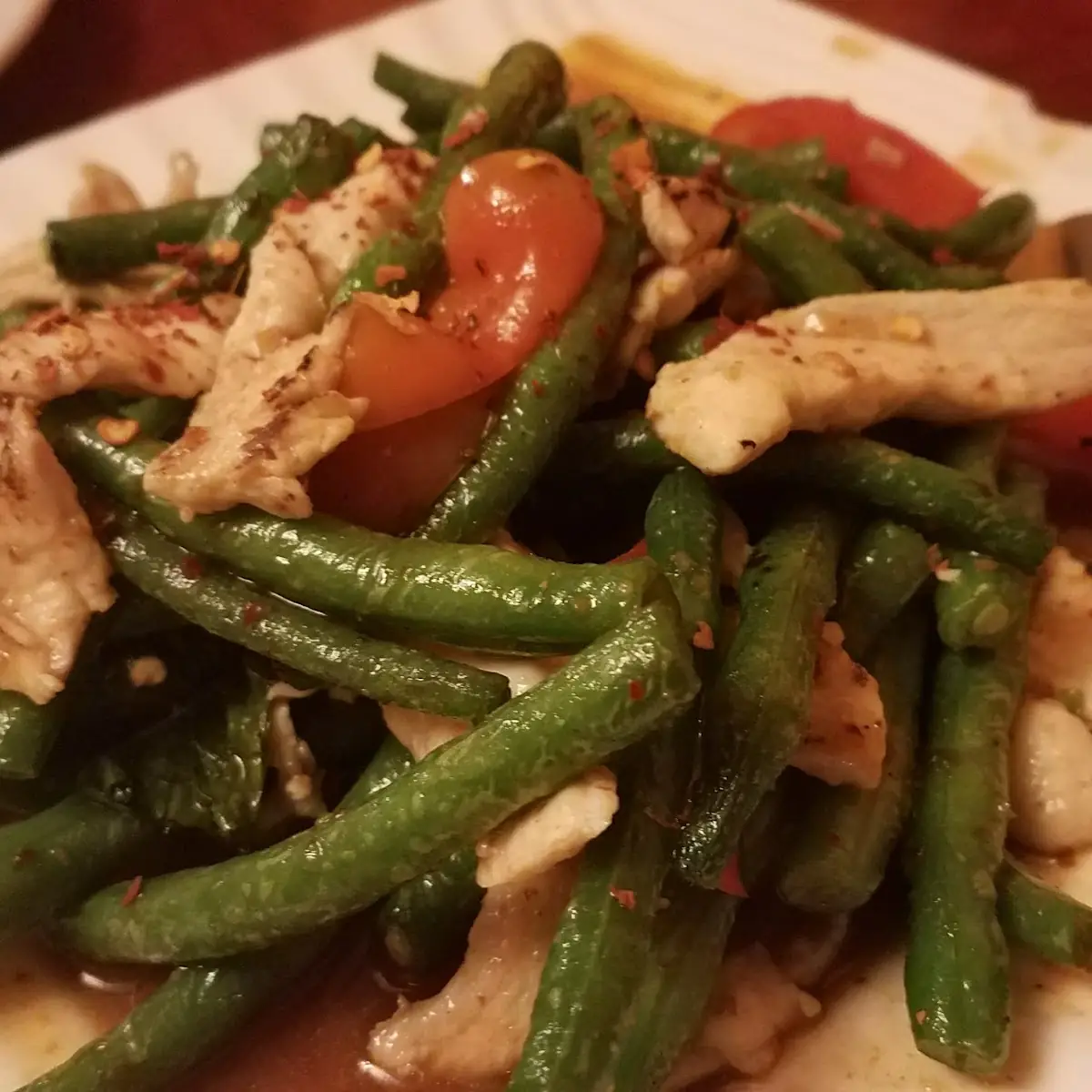 Chicken and Green Beans