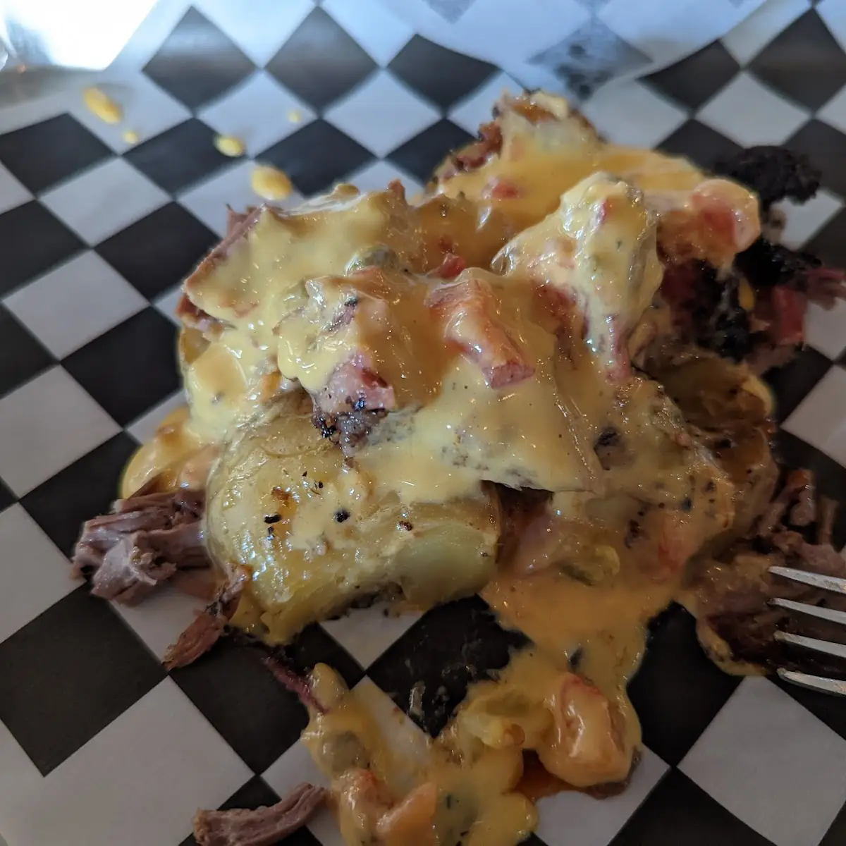 Loaded Baked Potato with Brisket