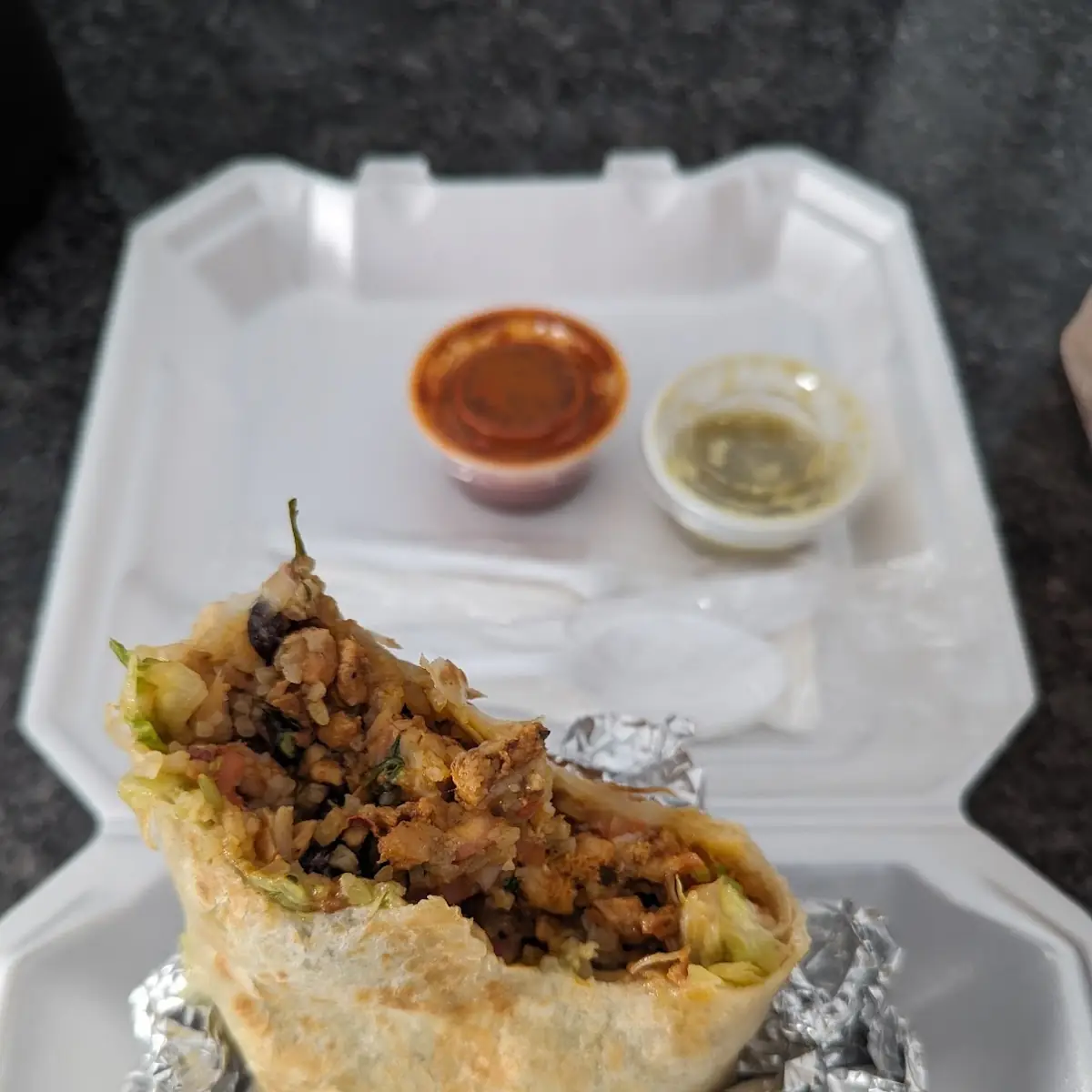 Chicken Burrito