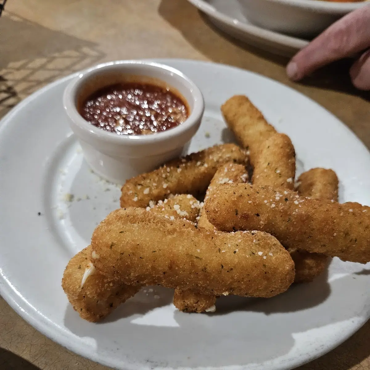 Fried Mozzarella Sticks