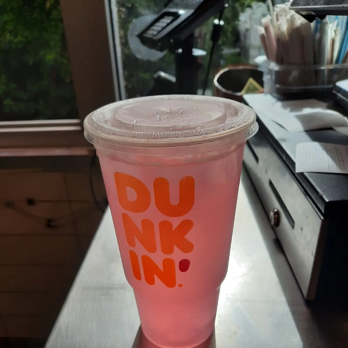 Strawberry Dragonfruit with Green Tea