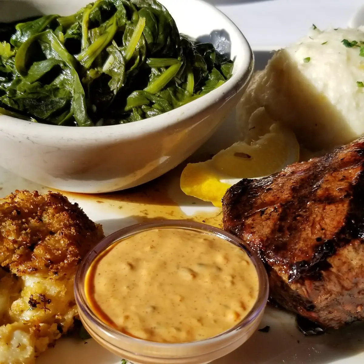 Sirloin & Crab Cake