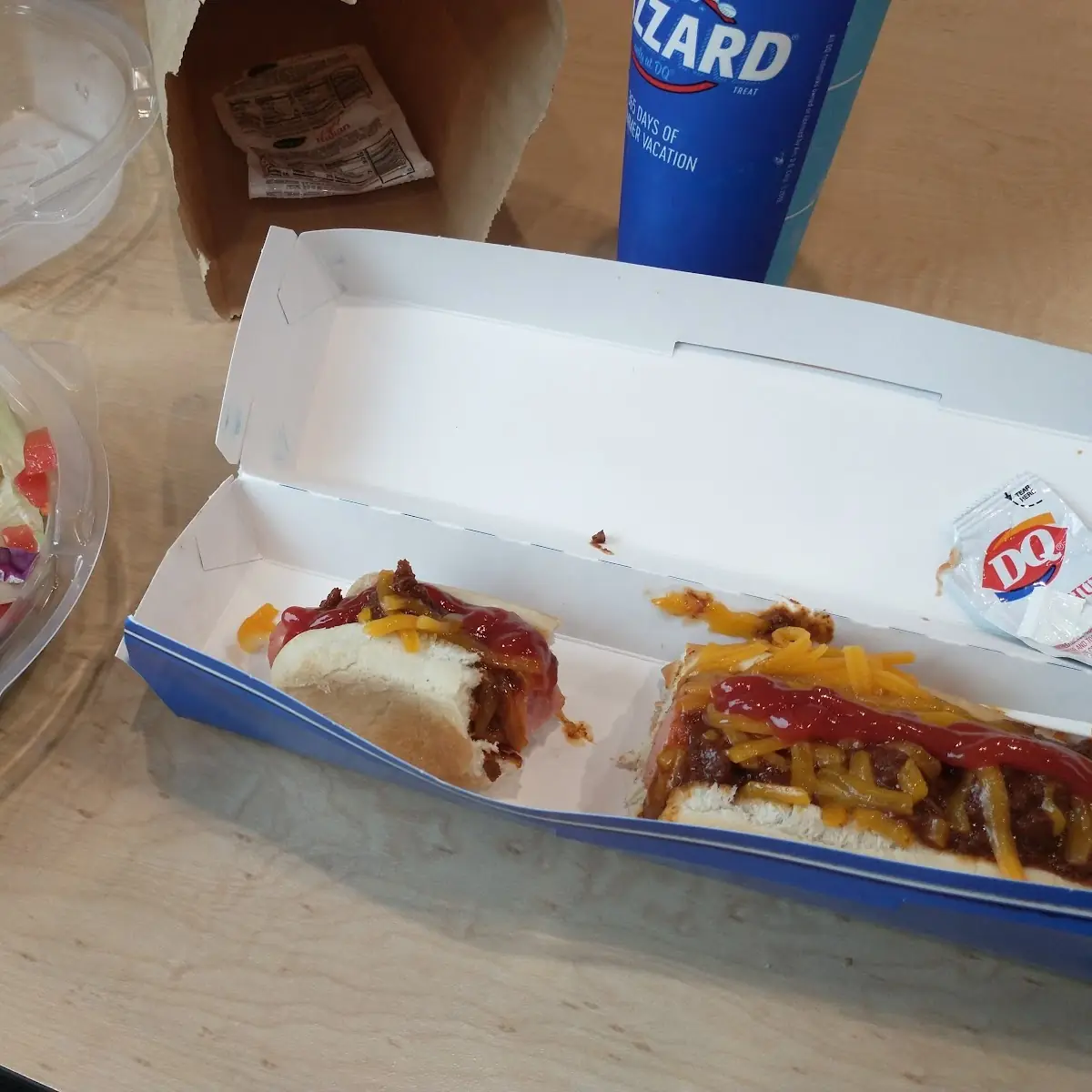 Foot Long Chili Dog
