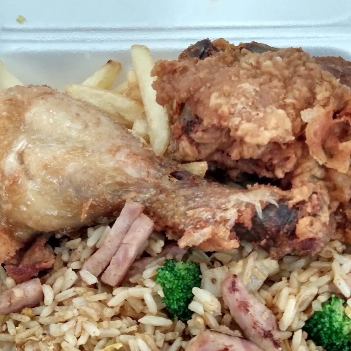 Fried Rice and Fried Chicken