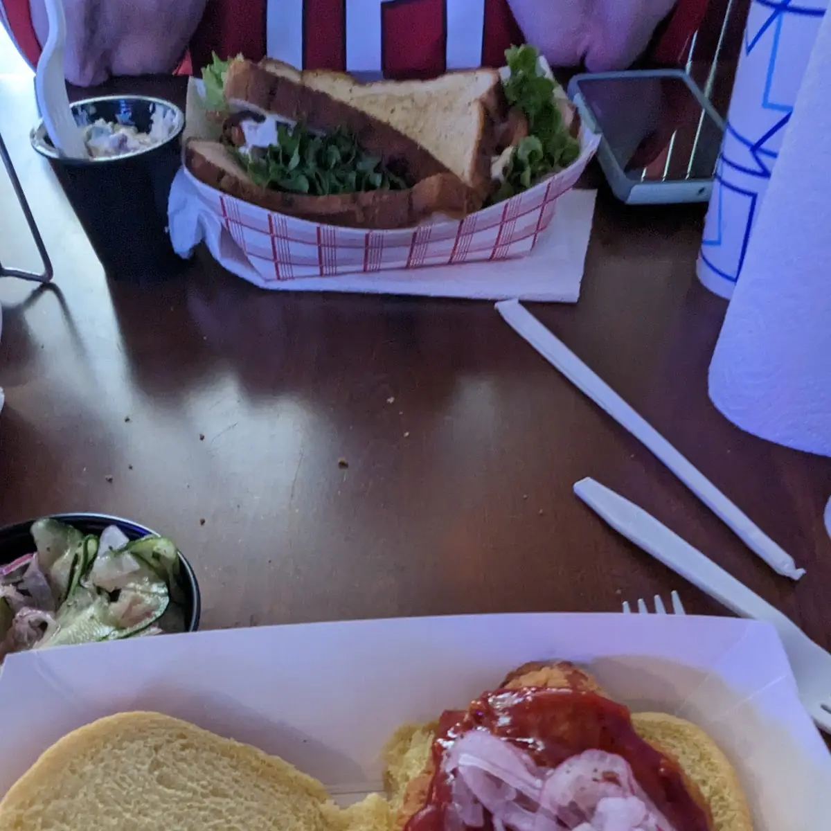 Korean Fried Chicken Sandwich