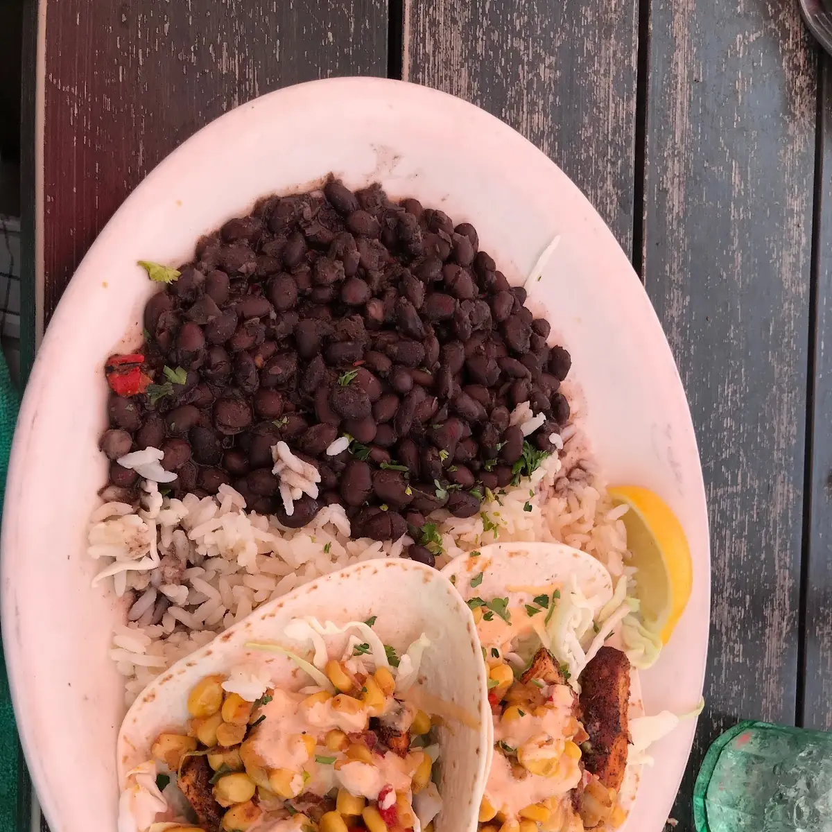 Grilled Shrimp Tacos with Sides