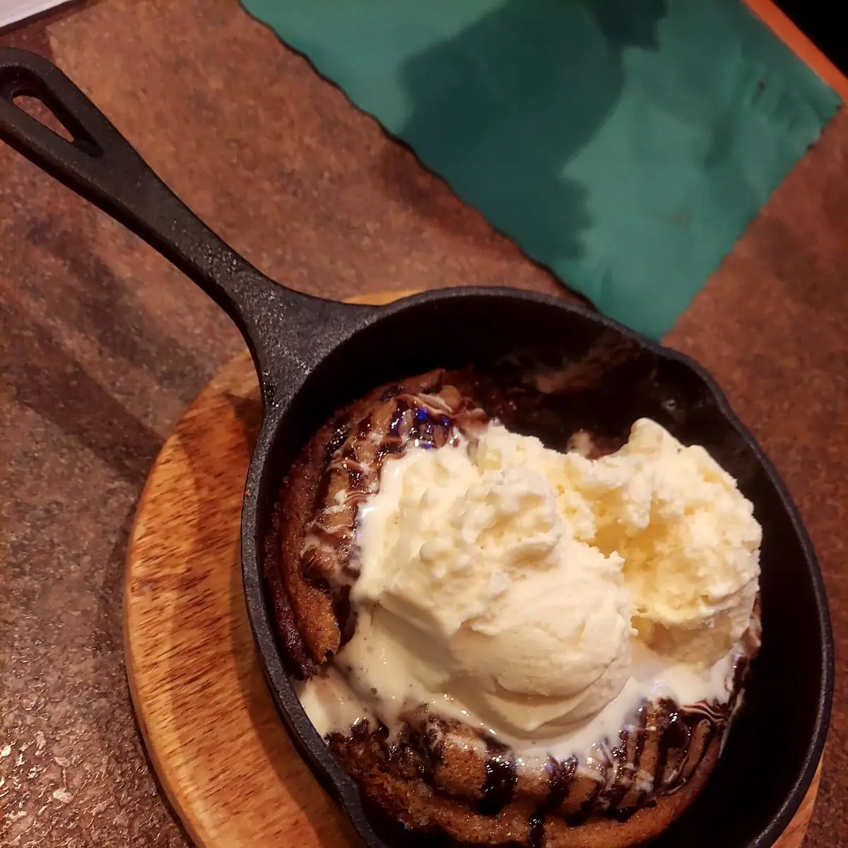 Baked Chocolate Chip Cookie