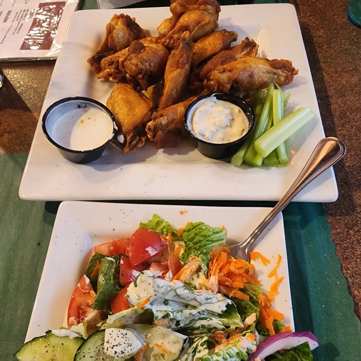 Buffalo Strip Salad
