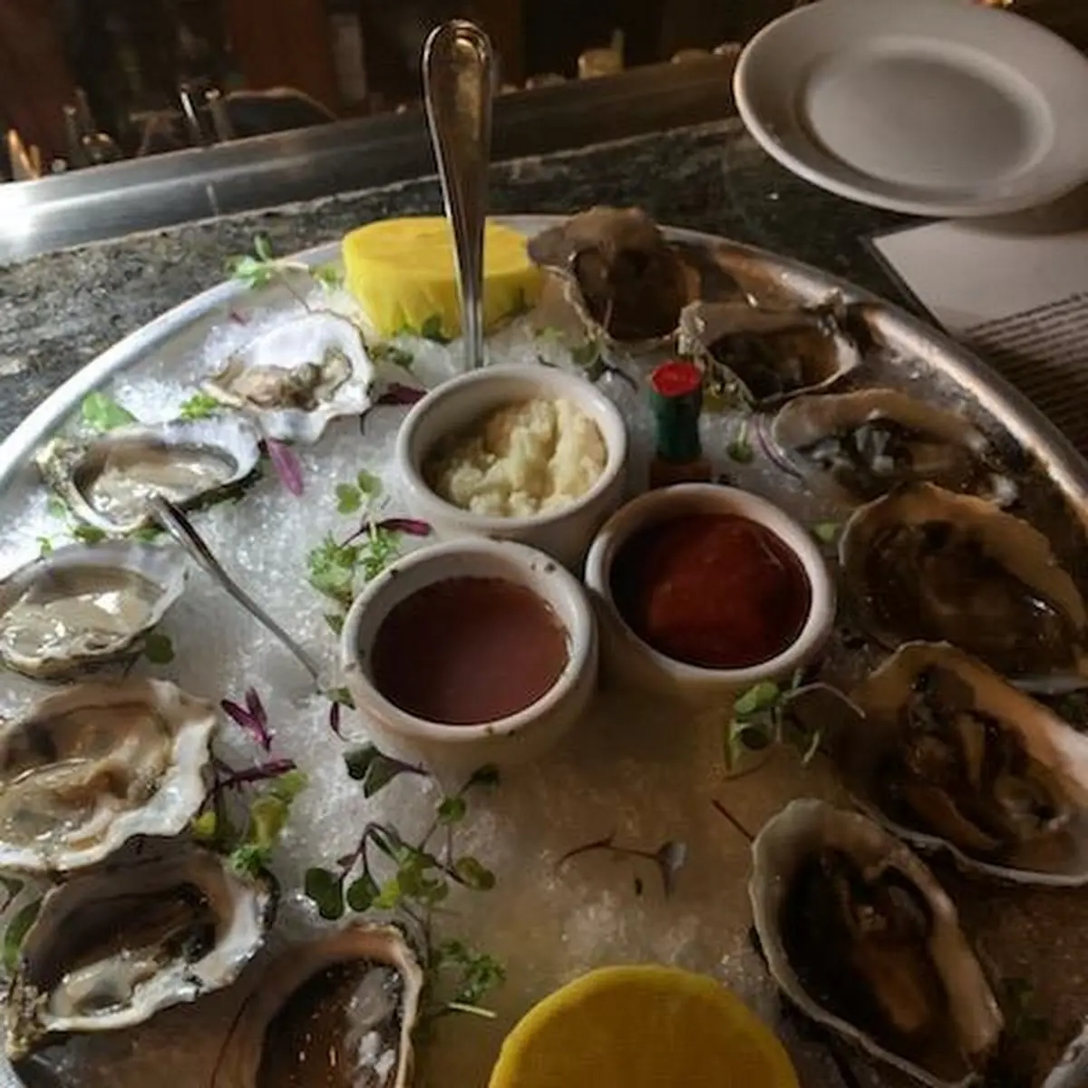 Oysters on the Half Shell
