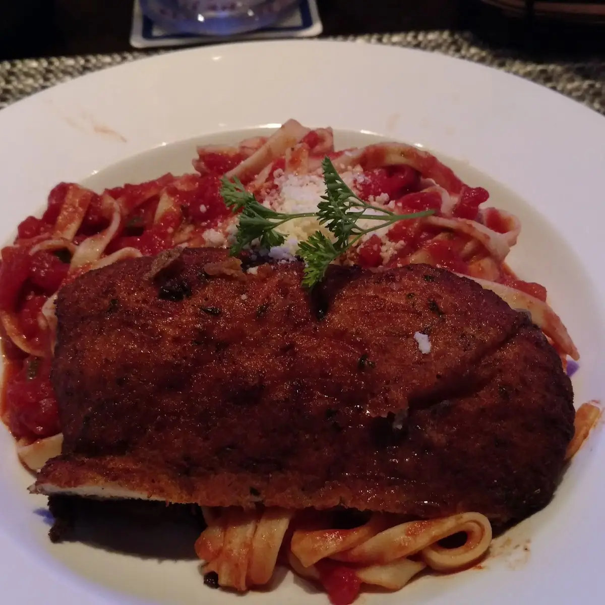 Chicken Parmesan Pasta