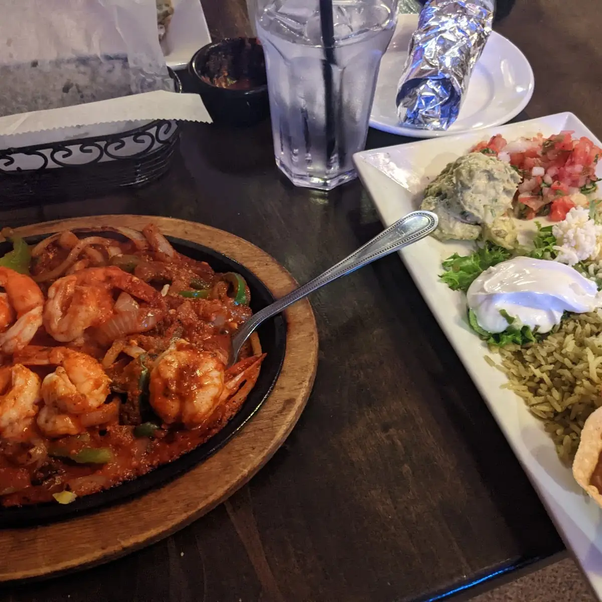 Shrimp Fajitas