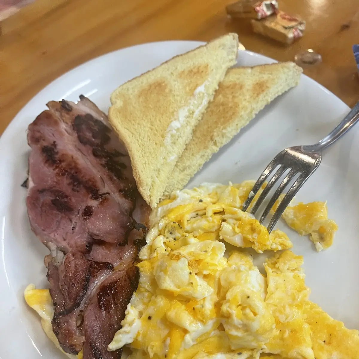 Scrambled Eggs and Ham