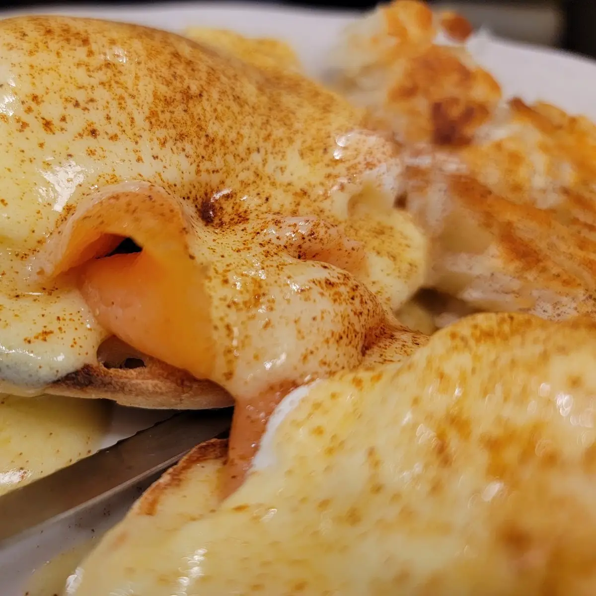Lox & Onion Omelette