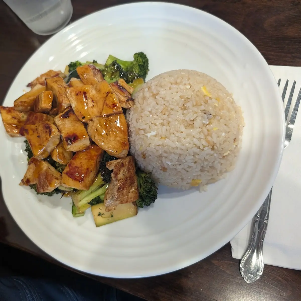 Chicken Teriyaki with Fried Rice