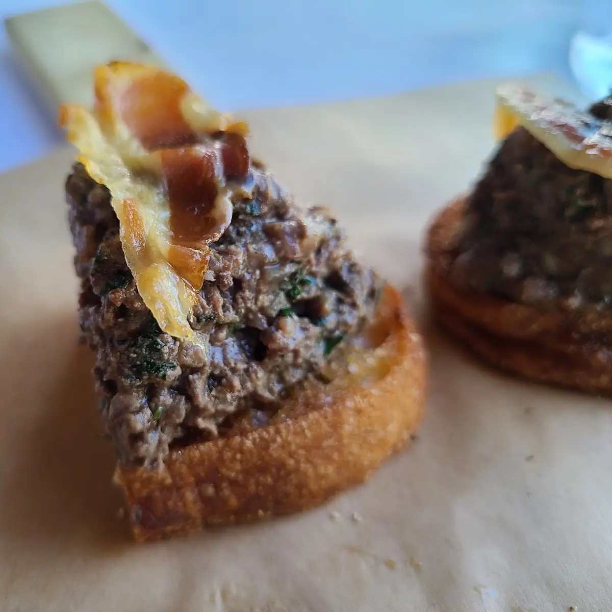 Chicken Liver Bruschette