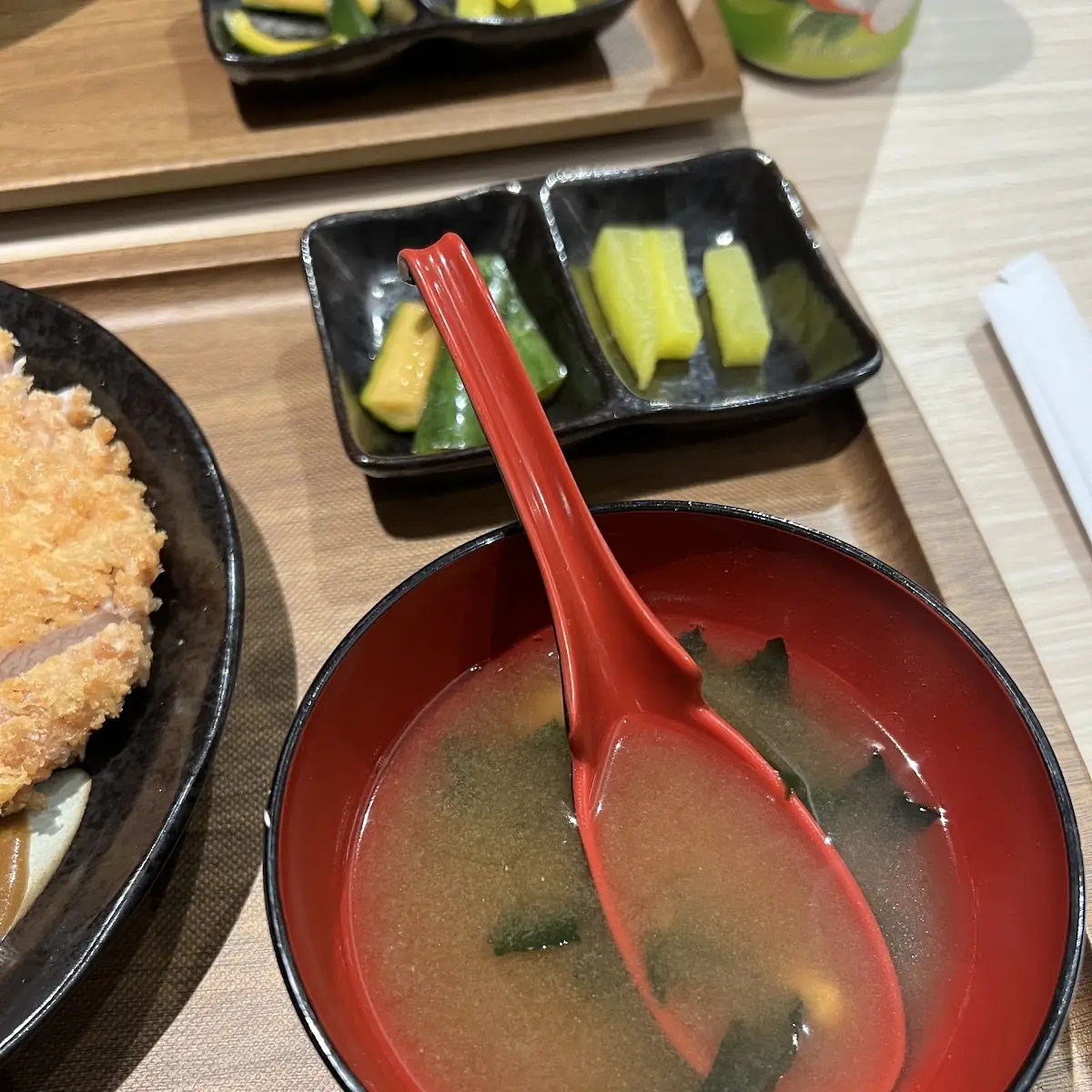 Miso Soup and Pickled Radish