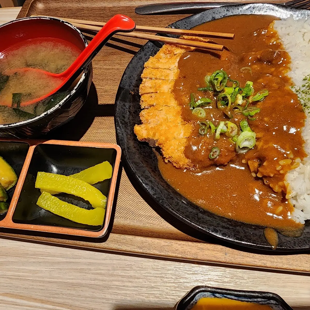 Tonkatsu Curry on Rice
