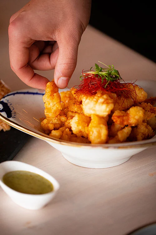 Langoustines Tempura