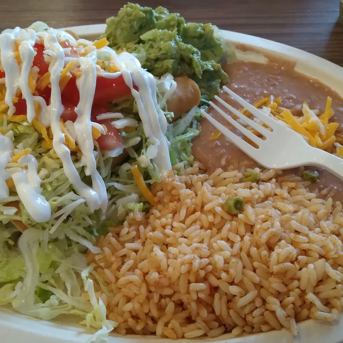 Chicken Taco Plate