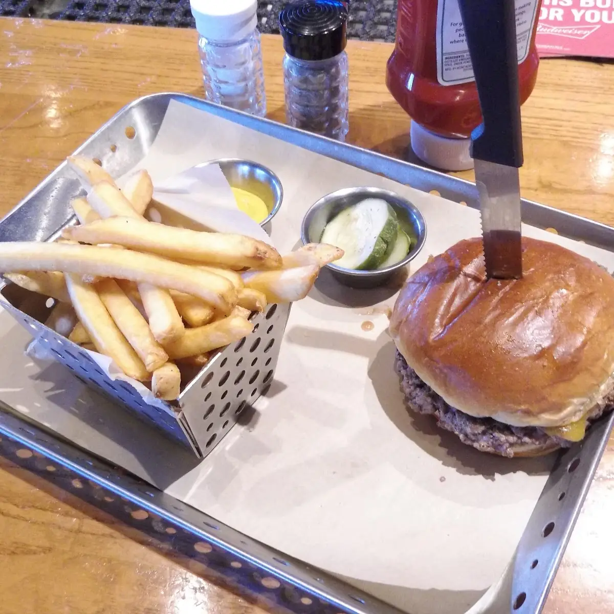 Burger and Fries
